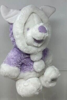 Disney Snowball Piglet Plush Winnie The Pooh White Purple Cute Doll 11"